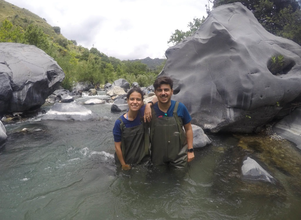 Trekking rio Alcantara