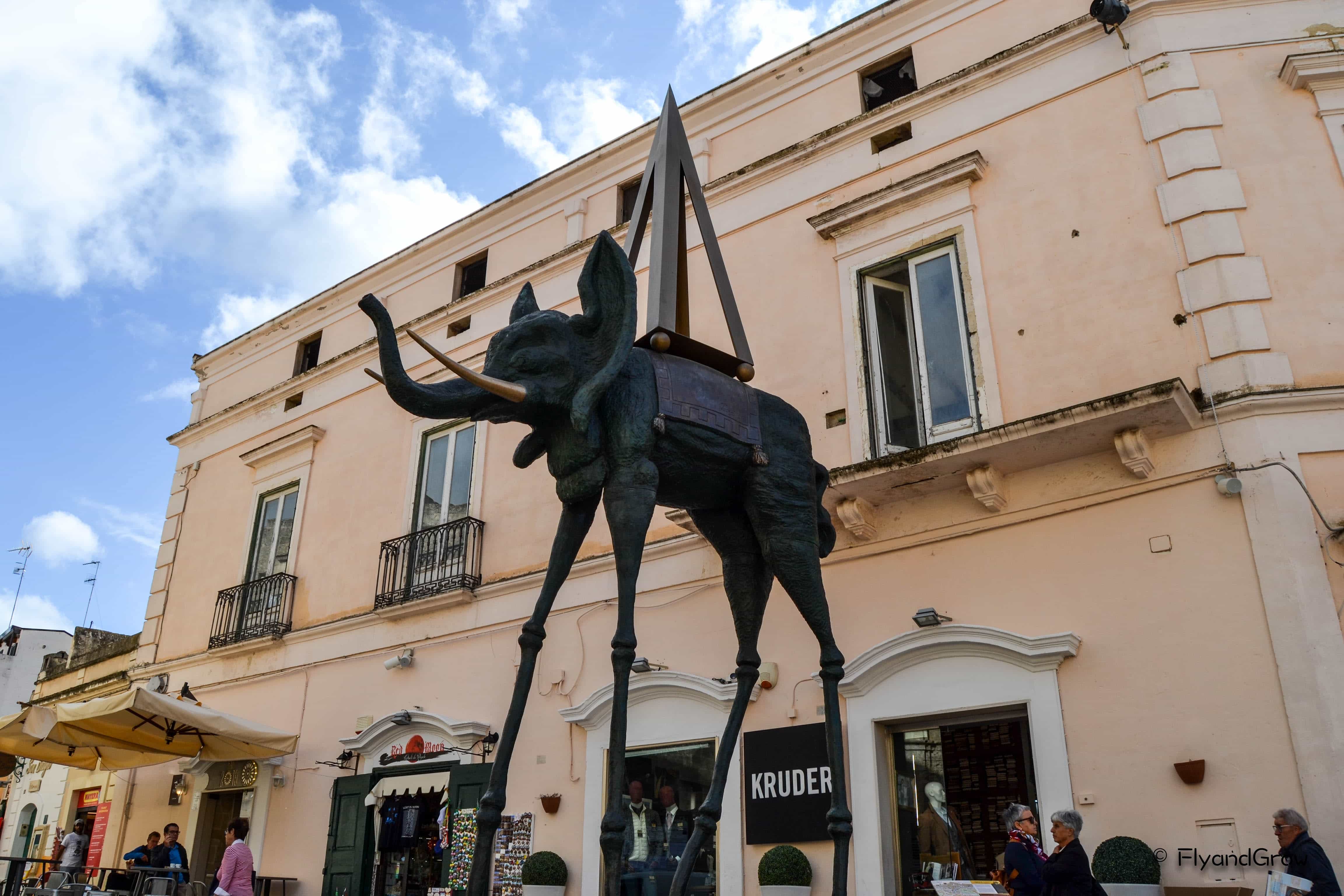 Esculturas de Dalí en Matera
