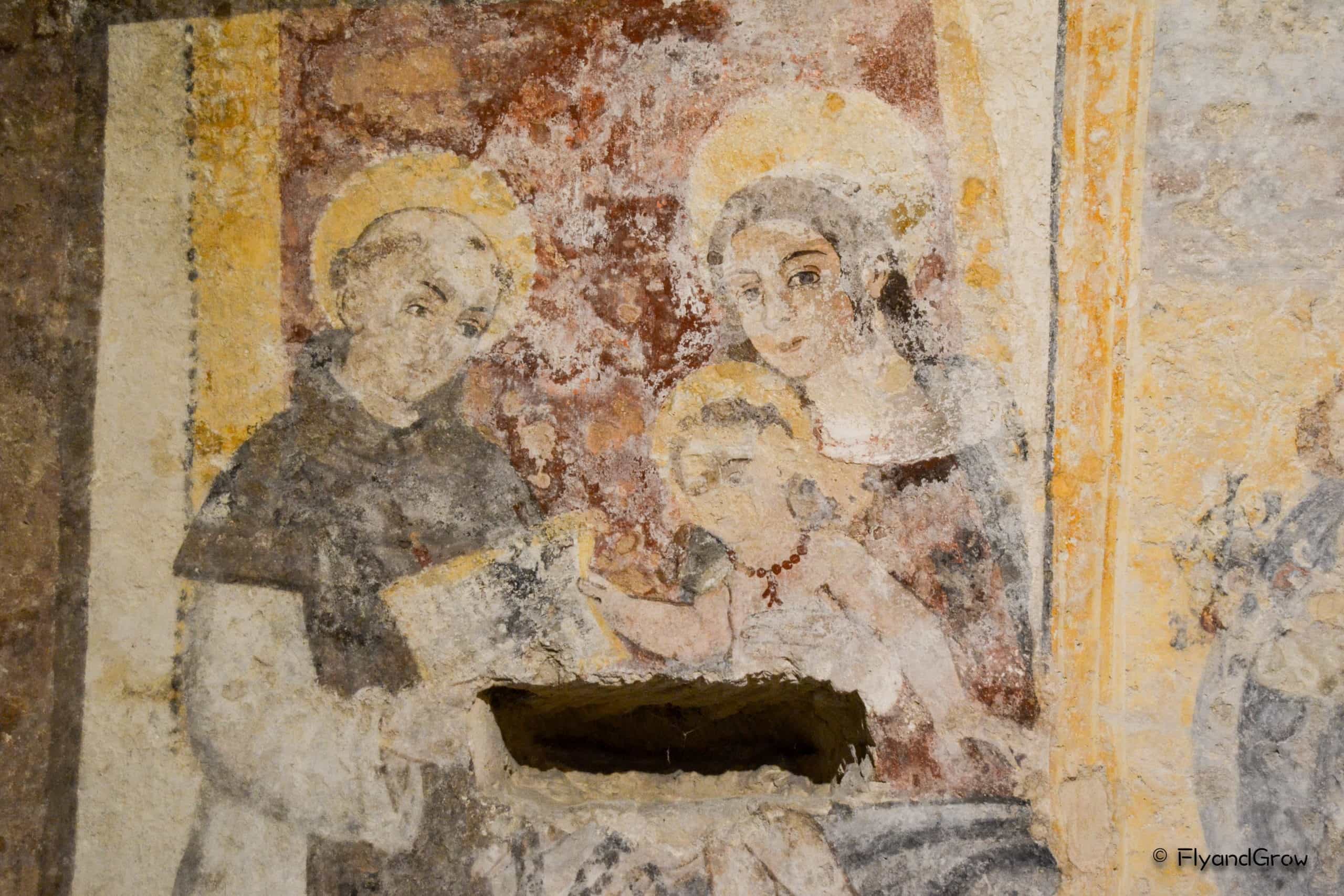 Frescos en el Convento de San Agustin