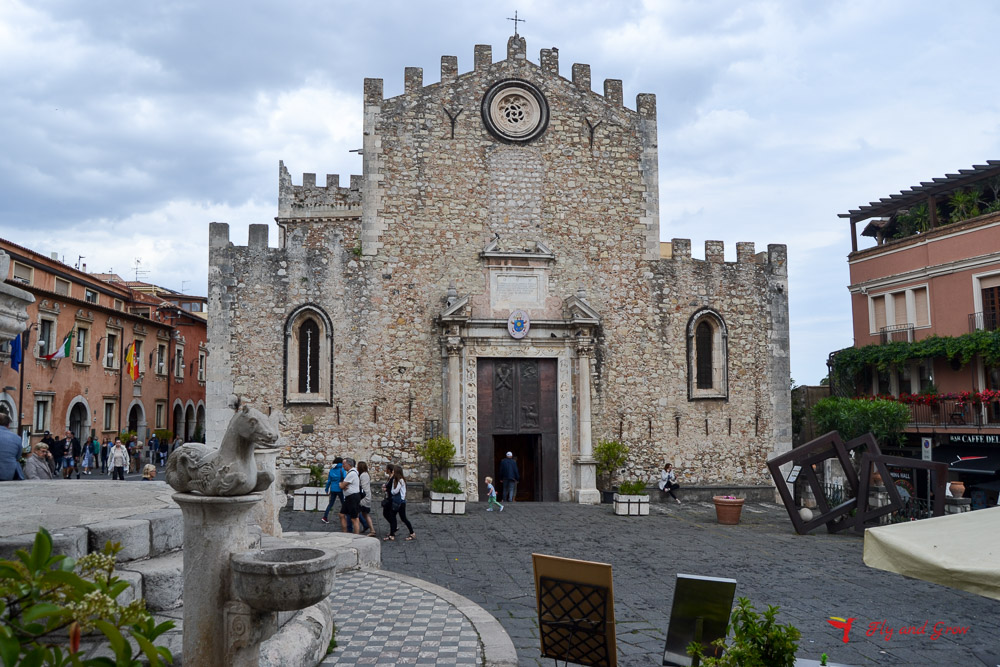 Plaza del Duomo de Taormina