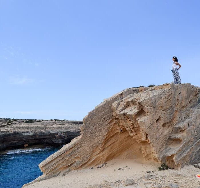 ruta de senderismo Formentera