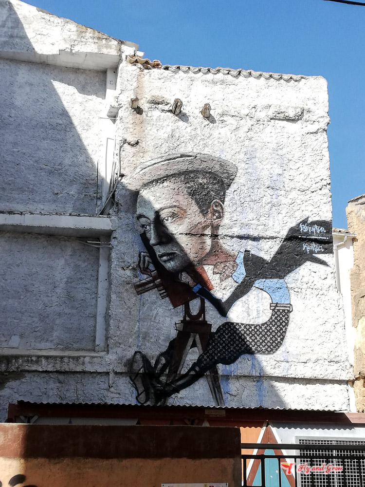 mural en Huesca