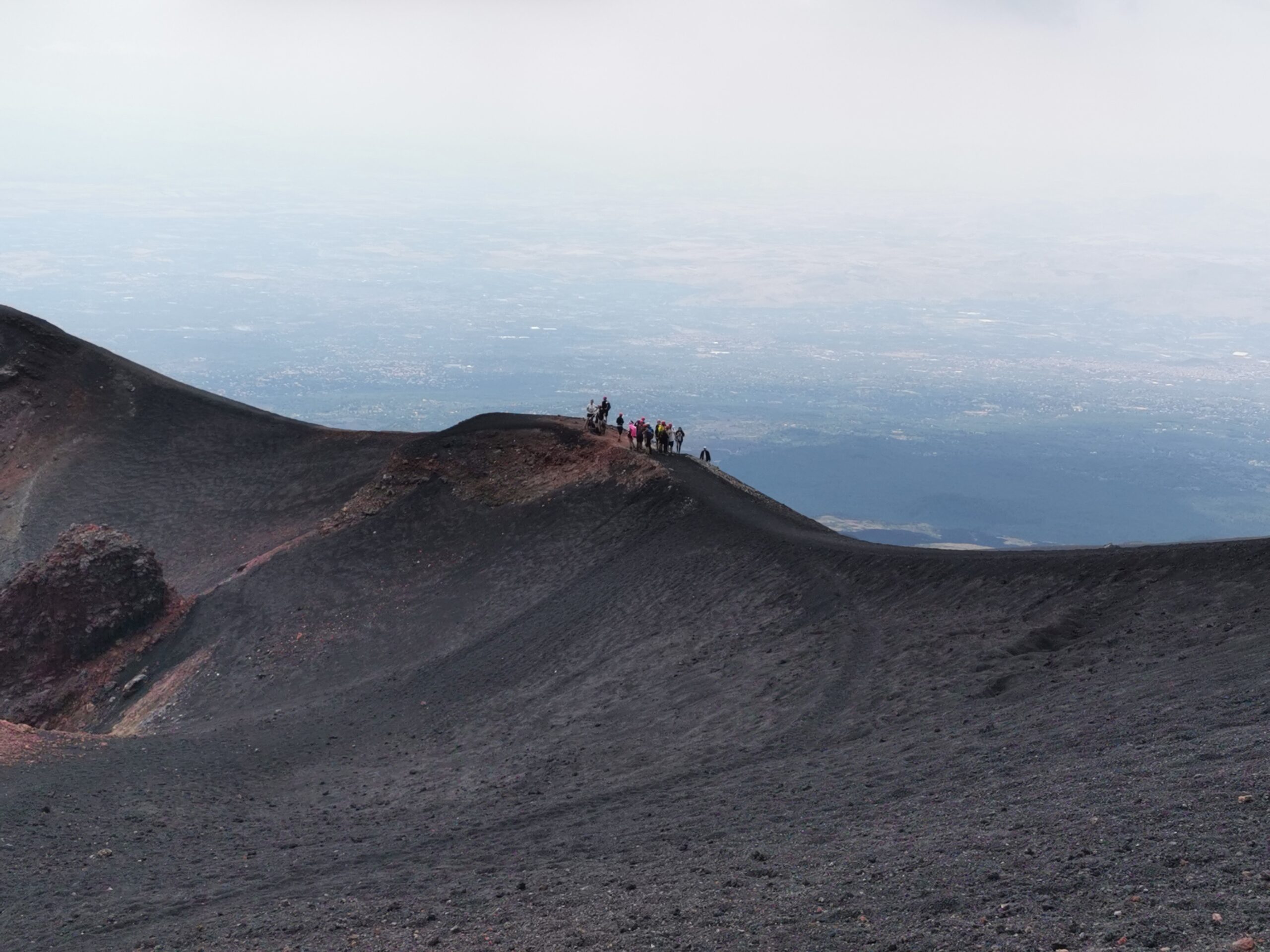 cómo subir al Etna