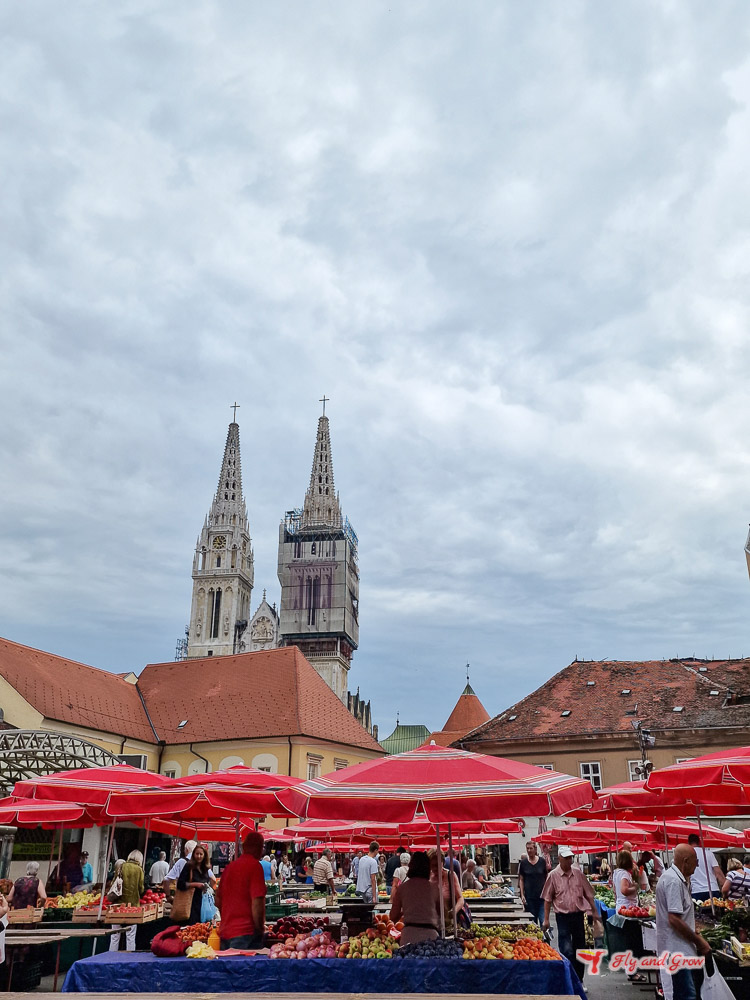 Mercado Dolac, imprescindible que ver en Zagreb
