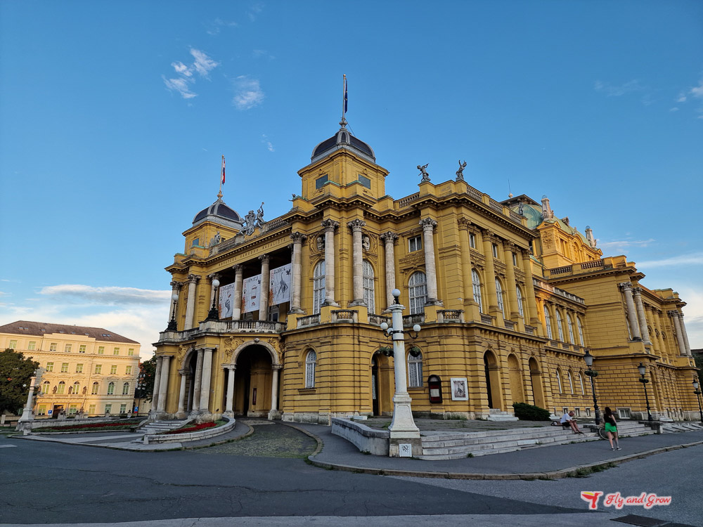 ciudad baja de Zagreb